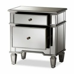 Baxton Studio Sussie Mirrored Nightstand 9 Baxton Studio Sussie Mirrored Nightstand -Baxton Studio Sales unnamed file 5834