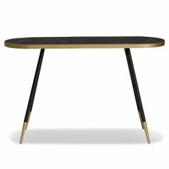 Baxton Studio Lauro Console Table Black Gold -Baxton Studio Sales unnamed file 5840