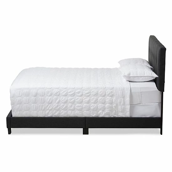 Baxton Studio Brookfield Upholstered Bed 2 Baxton Studio Brookfield Upholstered Bed - Image 2