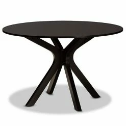 Baxton Studio Lore Dining Table & Chair 7-piece Set Gray Dark Brown 3 Baxton Studio Lore Dining Table & Chair 7-piece Set Gray Dark Brown -Baxton Studio Sales unnamed file 5872