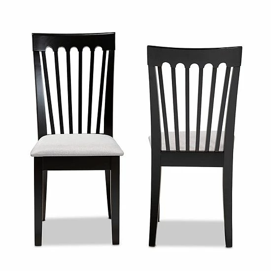 Baxton Studio Minette Dining Chair 2-piece Set 2 Baxton Studio Minette Dining Chair 2-piece Set - Image 2