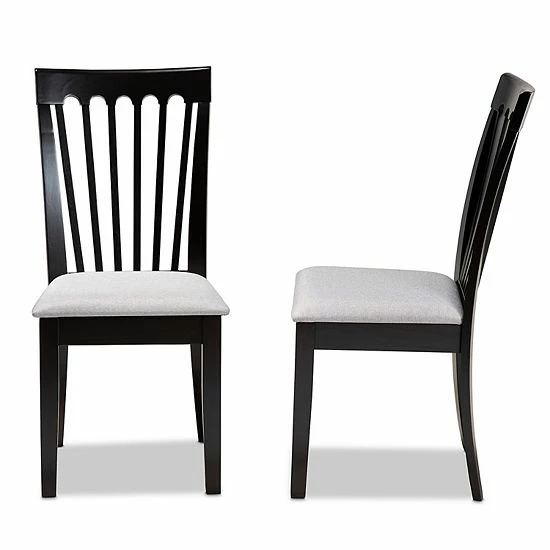Baxton Studio Minette Dining Chair 2-piece Set 3 Baxton Studio Minette Dining Chair 2-piece Set - Image 3