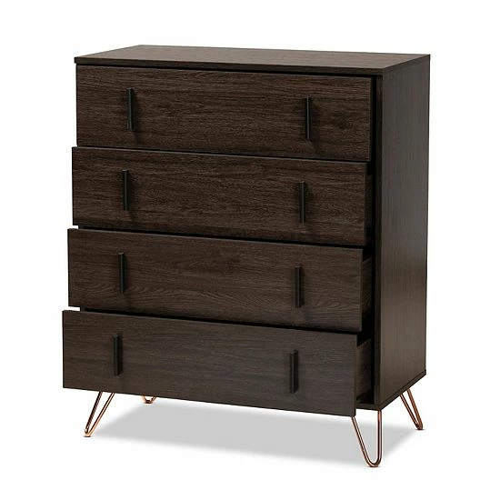 Baxton Studio Baldor Dresser 2 Baxton Studio Baldor Dresser - Image 2