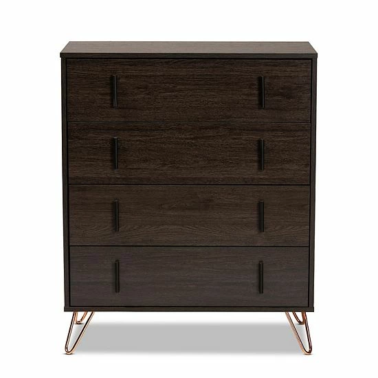 Baxton Studio Baldor Dresser 3 Baxton Studio Baldor Dresser - Image 3