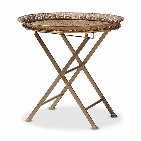 Baxton Studio Sabah Gold End Table Baxton Studio Sabah Gold End Table -Baxton Studio Sales unnamed file 5925