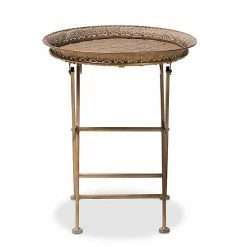 Baxton Studio Sabah Gold End Table 2 Baxton Studio Sabah Gold End Table -Baxton Studio Sales unnamed file 5927