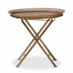 Baxton Studio Sabah Gold End Table 3 Baxton Studio Sabah Gold End Table -Baxton Studio Sales unnamed file 5928
