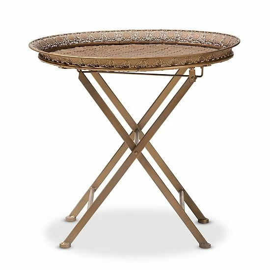 Baxton Studio Sabah Gold End Table Baxton Studio Sabah Gold End Table -Baxton Studio Sales unnamed file 5928