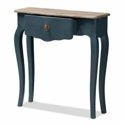 Baxton Studio Mazarine Dark Blue Console Table -Baxton Studio Sales unnamed file 5937