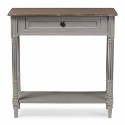 Baxton Studio Farmhouse Shabby Chic Console Table -Baxton Studio Sales unnamed file 5950