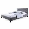 Baxton Studio Hillary Fabric Platform Bed
