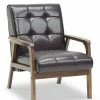 Baxton Studio Mid-Century Masterpieces Club Chair