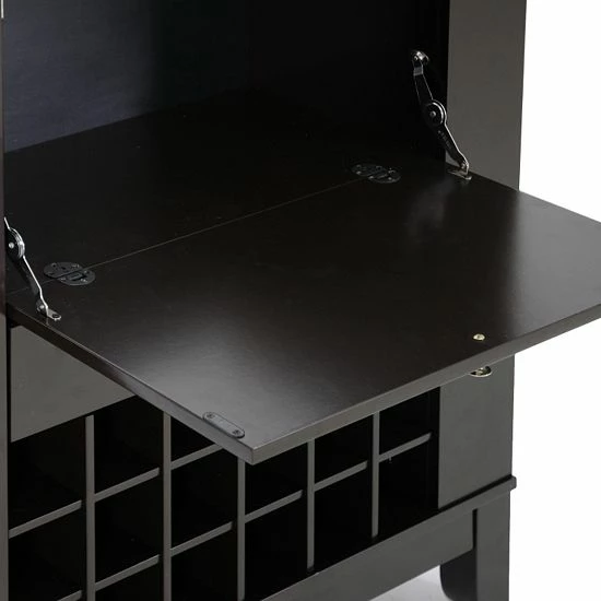 Baxton Studio Modesto Dry Bar & Wine Cabinet 4 Baxton Studio Modesto Dry Bar & Wine Cabinet - Image 4