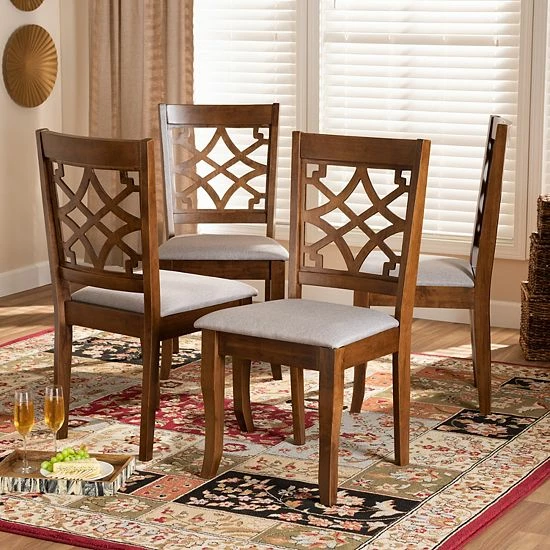 Baxton Studio Mael Dining Chair 4-piece Set 2 Baxton Studio Mael Dining Chair 4-piece Set - Image 2
