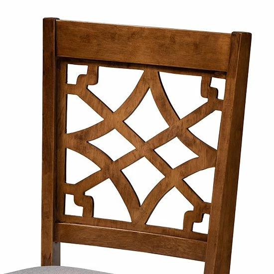 Baxton Studio Mael Dining Chair 4-piece Set 4 Baxton Studio Mael Dining Chair 4-piece Set - Image 4