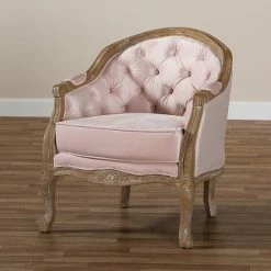Baxton Studio Genevieve Light Pink Chair 12 Baxton Studio Genevieve Light Pink Chair -Baxton Studio Sales unnamed file 6043