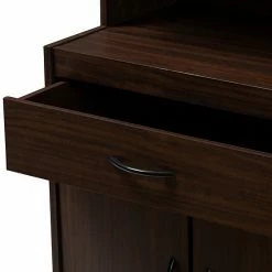 Baxton Studio Tannis Kitchen Storage Cabinet Brown -Baxton Studio Sales unnamed file 605