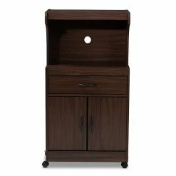 Baxton Studio Tannis Kitchen Storage Cabinet Brown -Baxton Studio Sales unnamed file 607