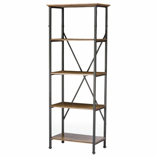 Baxton Studio Lancashire Bookcase 2 Baxton Studio Lancashire Bookcase - Image 2