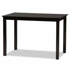 Baxton Studio Nicolette Dining 5-piece Set Dark Brown Walnut 12 Baxton Studio Nicolette Dining 5-piece Set Dark Brown Walnut -Baxton Studio Sales unnamed file 6164