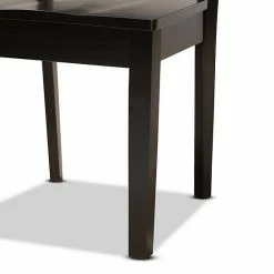 Baxton Studio Nicolette Dining 5-piece Set Dark Brown Walnut 15 Baxton Studio Nicolette Dining 5-piece Set Dark Brown Walnut -Baxton Studio Sales unnamed file 6167