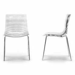 Baxton Studio Marisse Modern Dining Chair 2-piece Set White