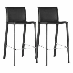Baxton Studio Crawford Faux-Leather Counter Stool 2-piece Set Dark Beige 6 Baxton Studio Crawford Faux-Leather Counter Stool 2-piece Set Dark Beige -Baxton Studio Sales unnamed file 6210