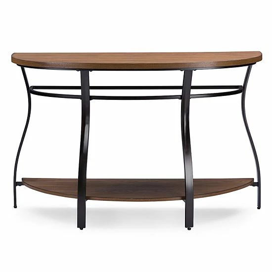 Baxton Studio Newcastle Industrial Console Table 2 Baxton Studio Newcastle Industrial Console Table - Image 2