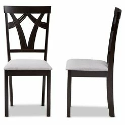 Baxton Studio Modern Gray Dining Chair 2-piece Set -Baxton Studio Sales unnamed file 623