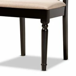Baxton Studio Callie Dining Table & Chair 5-piece Set -Baxton Studio Sales unnamed file 6236