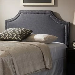 Baxton Studio Avignon Upholstered Headboard Gray Beige 8 Baxton Studio Avignon Upholstered Headboard Gray Beige -Baxton Studio Sales unnamed file 627