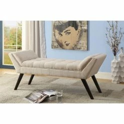 Baxton Studio Tamblin Mid-Century Modern Bench -Baxton Studio Sales unnamed file 6273