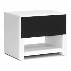 Baxton Studio Massey Upholstered Modern Nightstand Black 6 Baxton Studio Massey Upholstered Modern Nightstand Black -Baxton Studio Sales unnamed file 6289