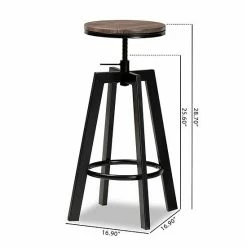 Baxton Studio Maritta Bar Stool 2-piece Set 7 Baxton Studio Maritta Bar Stool 2-piece Set -Baxton Studio Sales unnamed file 6303