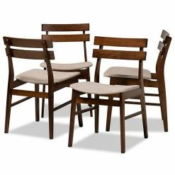 Baxton Studio Devlin Dining Chair 4-piece Set Light Gray Walnut 10 Baxton Studio Devlin Dining Chair 4-piece Set Light Gray Walnut -Baxton Studio Sales unnamed file 6308