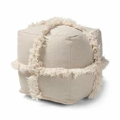 Baxton Studio Fringe Ottoman Gray 8 Baxton Studio Fringe Ottoman Gray -Baxton Studio Sales unnamed file 6320