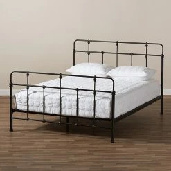 Baxton Studio Industrial Platform Bed -Baxton Studio Sales unnamed file 6339