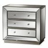 Baxton Studio Edeline Mirrored Dresser
