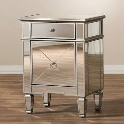 Baxton Studio Claudia Mirrored Nightstand 5 Baxton Studio Claudia Mirrored Nightstand -Baxton Studio Sales unnamed file 6352