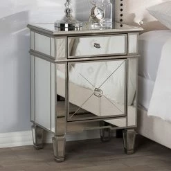 Baxton Studio Claudia Mirrored Nightstand 6 Baxton Studio Claudia Mirrored Nightstand -Baxton Studio Sales unnamed file 6353