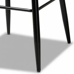 Baxton Studio Walter Bar Stool 4-piece Set Tan Black -Baxton Studio Sales unnamed file 6369