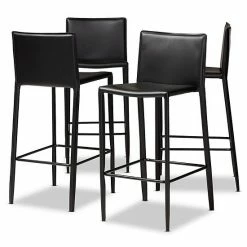 Baxton Studio Malcom Bar Stool 4-piece Set Dark Brown 17 Baxton Studio Malcom Bar Stool 4-piece Set Dark Brown -Baxton Studio Sales unnamed file 6383