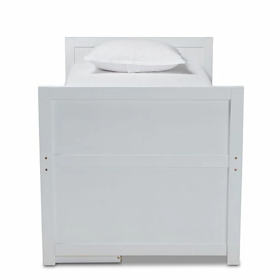 Baxton Studio Mirza Twin Bed 4 Baxton Studio Mirza Twin Bed - Image 4