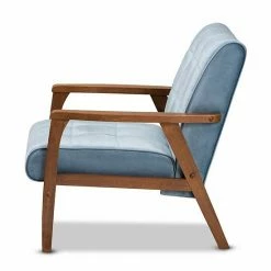 Baxton Studio Asta Mid-Century Modern Armchair Gray 11 Baxton Studio Asta Mid-Century Modern Armchair Gray -Baxton Studio Sales unnamed file 6435
