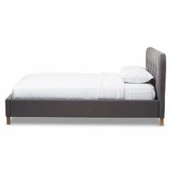 Baxton Studio Germaine Mid-Century Modern Tufted Platform Bed 7 Baxton Studio Germaine Mid-Century Modern Tufted Platform Bed -Baxton Studio Sales unnamed file 6506