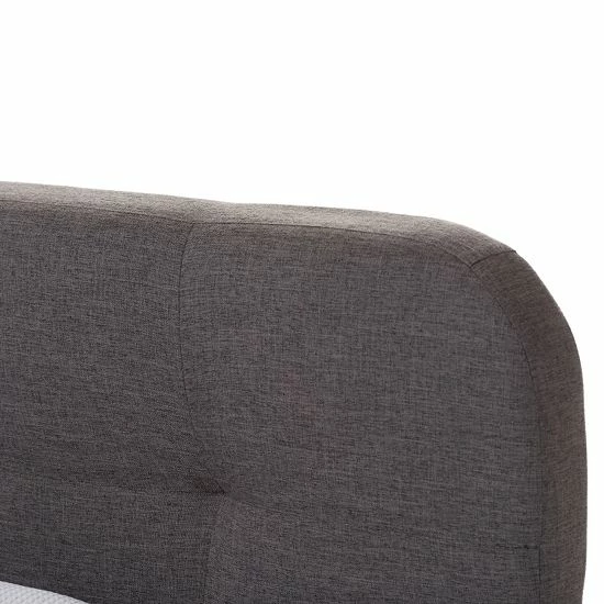 Baxton Studio Germaine Mid-Century Modern Tufted Platform Bed 4 Baxton Studio Germaine Mid-Century Modern Tufted Platform Bed - Image 4