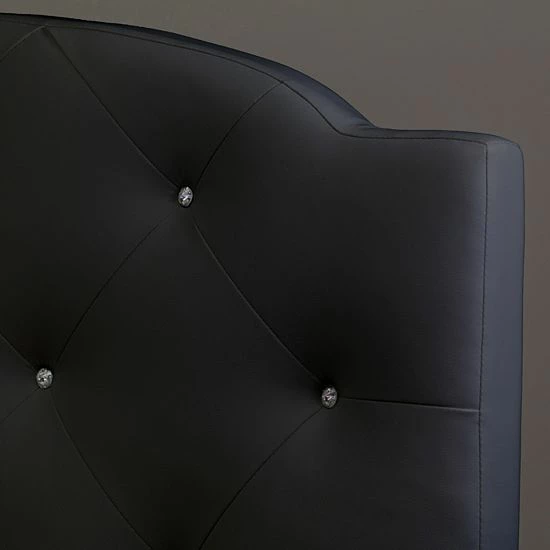 Baxton Studio Canterbury Wood Contemporary Bed White 2 Baxton Studio Canterbury Wood Contemporary Bed White - Image 2