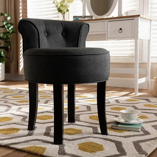 Baxton Studio Cerise Chair Beige 2 Baxton Studio Cerise Chair Beige - Image 2