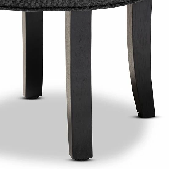 Baxton Studio Cerise Chair Beige 7 Baxton Studio Cerise Chair Beige - Image 7