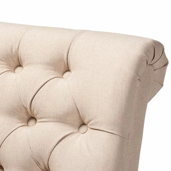 Baxton Studio Barthe Chair Gray 6 Baxton Studio Barthe Chair Gray - Image 6